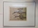 prachtige kunst,  schilderijen,  2 stuks, Antiek en Kunst, Kunst | Litho's en Zeefdrukken, Ophalen