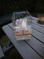Zangkooitje compleet, Ophalen, Zo goed als nieuw, Metaal, Vogelkooi