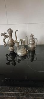 Antiek Nepal zilver ? thee stel uit Nepal of China, Antiek en Kunst, Verzenden