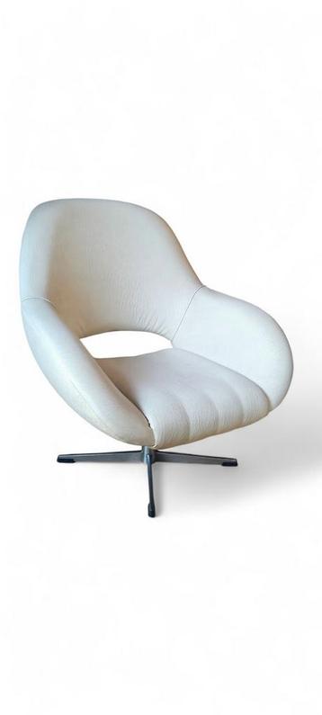 Space age skai swivel chair 1970s beschikbaar voor biedingen