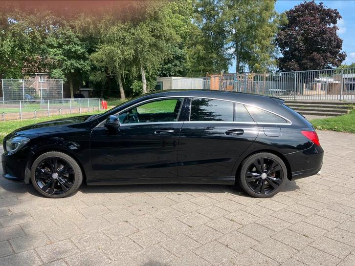 Mercedes-Benz CLA 1.6 Cla200 115KW Sh.br. 7G-DCT 2015 Zwart, Auto's, Mercedes-Benz, Particulier, CLA, Benzine, B, Stationwagon