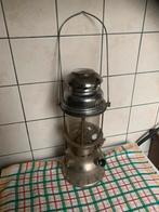 Oude nikkelen olielamp Duitsland, Antiek en Kunst, Antiek | Lampen, Verzenden