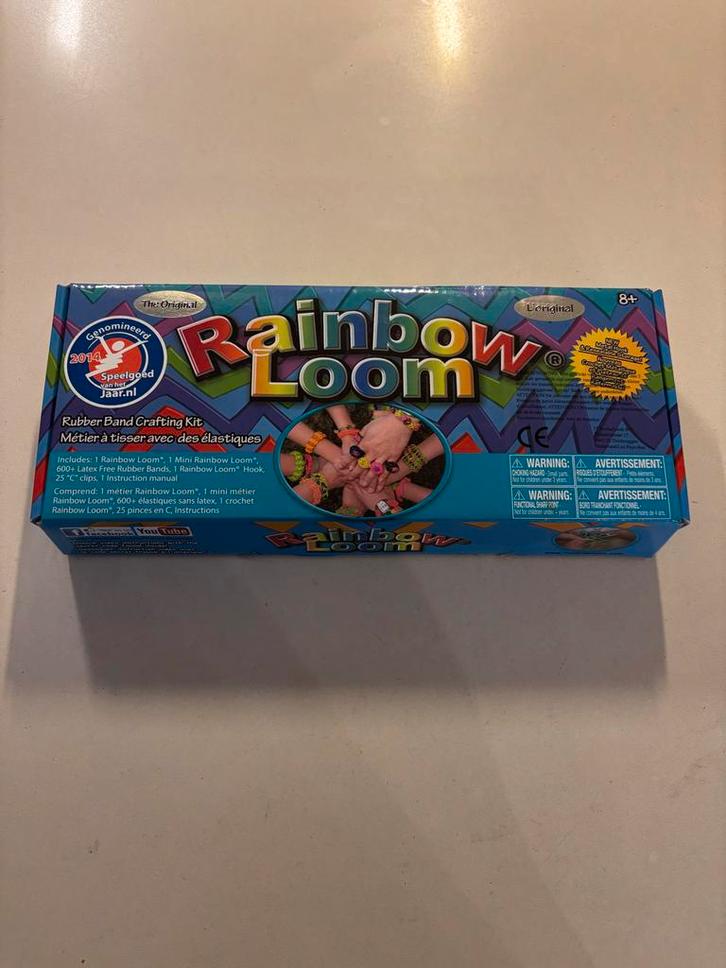 Rainbow Loom Knutselset conpleet als nieuw!, Hobby en Vrije tijd, Knutselen, Zo goed als nieuw, Gereedschap of Toebehoren, Ophalen of Verzenden