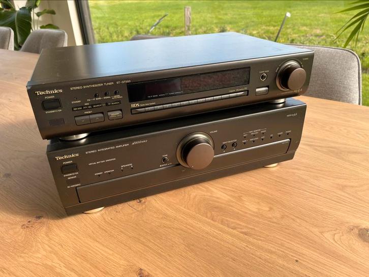 Technics SU-A800MK2 versterker & ST-GT550 tuner, Audio, Tv en Foto, Stereo-sets, Zo goed als nieuw, Tuner of Radio, Overige merken