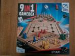 9in1 Spellendoos nieuw!, Hobby en Vrije tijd, Gezelschapsspellen | Bordspellen, Vijf spelers of meer, Ophalen of Verzenden, Nieuw
