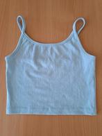 Lichtblauw hempje / croptop maat 158, Ophalen of Verzenden, Zo goed als nieuw, Meisje, Broek