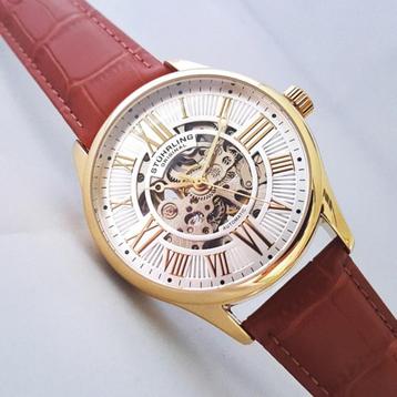Stührling Original Automatic Skeleton Gold Heren 2025 beschikbaar voor biedingen
