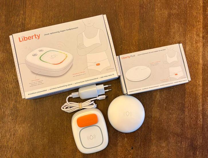 Urifoon plaswekker - complete set (vorige maand aangeschaft), Kinderen en Baby's, Kinderspulletjes, Zo goed als nieuw, Ophalen of Verzenden