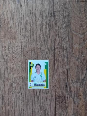 Voetbalplaatje - Fons Groenendijk - ADO Den Haag beschikbaar voor biedingen