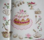 Borduurpatroon  Merklap Gebak  nr 5997, Hobby en Vrije tijd, Borduren en Borduurmachines, Verzenden, Nieuw, Handborduren, Patroon