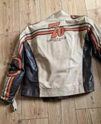 Motorjack en broek leer maat 48, Motoren, Kleding | Motorkleding, Ophalen, Tweedehands, Combipak