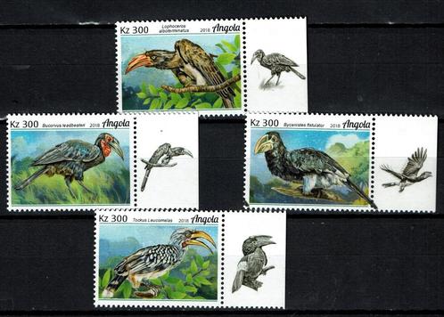 angola 2018 - pf serie neushoornvogels birds vogels, Postzegels en Munten, Postzegels | Thematische zegels, Postfris, Dier of Natuur