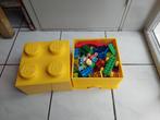 Opbergbox gevuld met LEGO duplo, Ophalen of Verzenden, Zo goed als nieuw, Complete set, Duplo