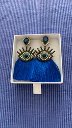 Oorbellen blauw van: coucou Pays-Bas Nieuw!, Overige materialen, Hangers, Blauw, Nieuw