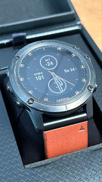 Garmin Fenix 5X Plus Sapphire beschikbaar voor biedingen