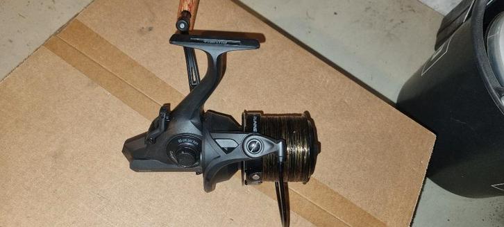 Mitchell  Big Pit Vrijloopmolen MX6  7000, Watersport en Boten, Hengelsport | Karpervissen, Zo goed als nieuw, Molen, Ophalen