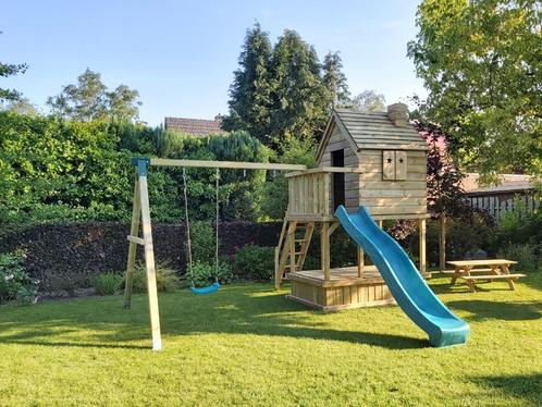 Speeltoestel Duisburg – Stevig - Veilig - Topkwaliteit, Kinderen en Baby's, Speelgoed | Buiten | Speeltoestellen, Nieuw, Glijbaan