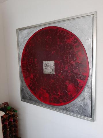 Schilderij Chinese Coin beschikbaar voor biedingen