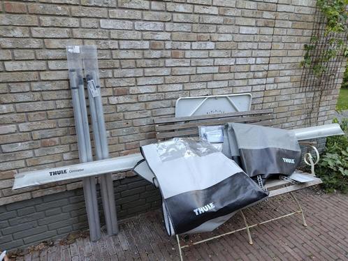 Thule Omnistor zakluifel 1200 en 2 zijwanden in een pakket, Caravans en Kamperen, Voortenten en Luifels, Gebruikt, Ophalen