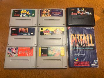 Super Nintendo Games - o.a. killer Instinct & Pitfall beschikbaar voor biedingen