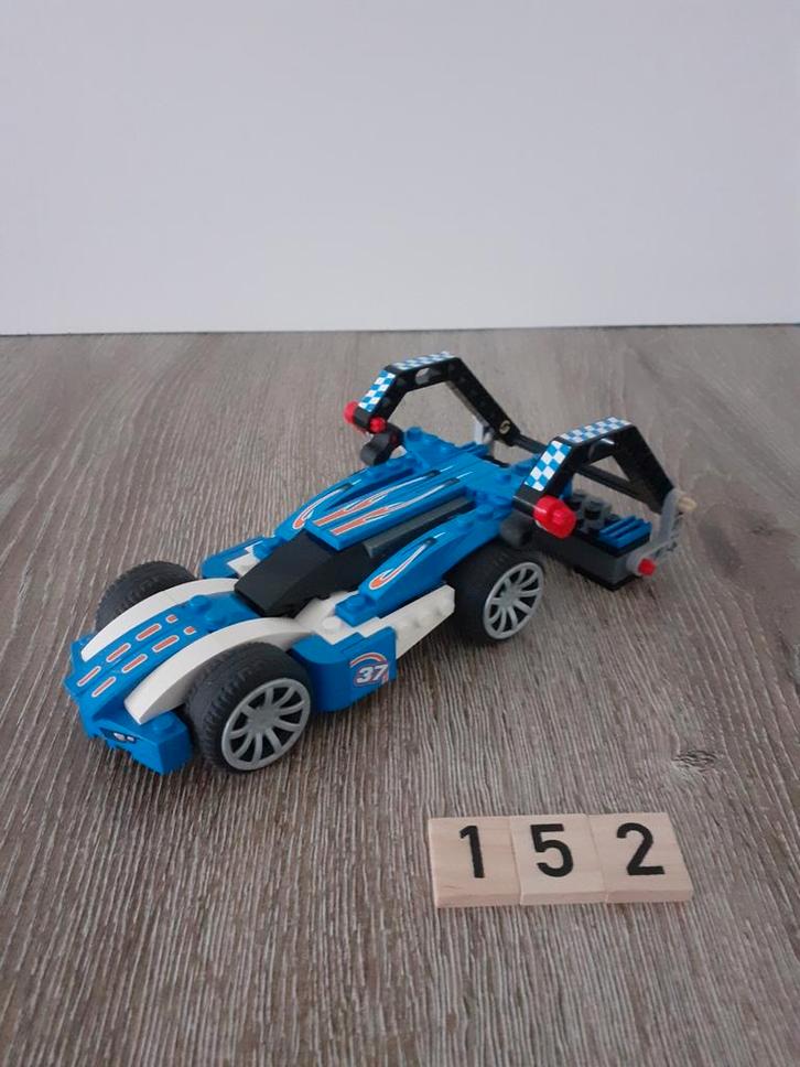 Lego Racers Bleu Sprinter 7163, Kinderen en Baby's, Speelgoed | Duplo en Lego, Zo goed als nieuw, Lego, Complete set, Ophalen of Verzenden