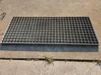Metalen roosters geschikt als buiten mat., Tuin en Terras, Deurmatten, Ophalen, Gebruikt, Gietijzer, Buiten