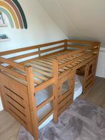 Hoogslaper met matras en topper, Kinderen en Baby's, Kinderkamer | Stapelbedden en Hoogslapers, Ophalen, Zo goed als nieuw, Hoogslaper