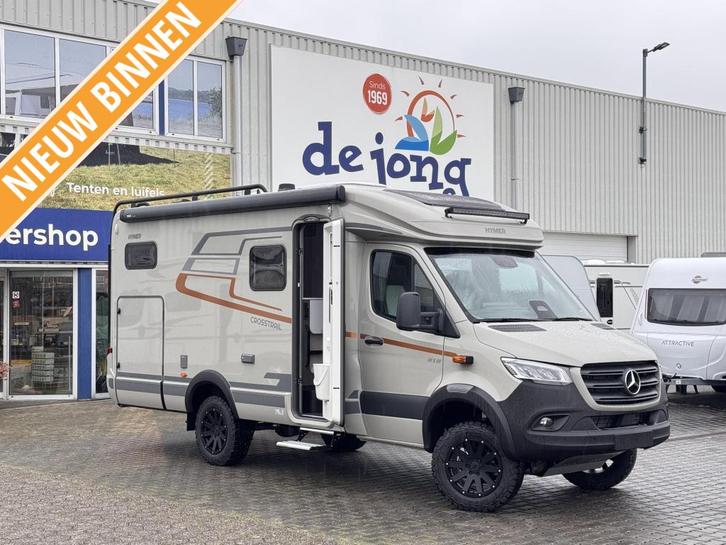 Hymer ML-T 580 Crosstrail - 4x4, Caravans en Kamperen, Campers, Bedrijf, tot en met 3, Half-integraal, Hymer, Mercedes, Diesel