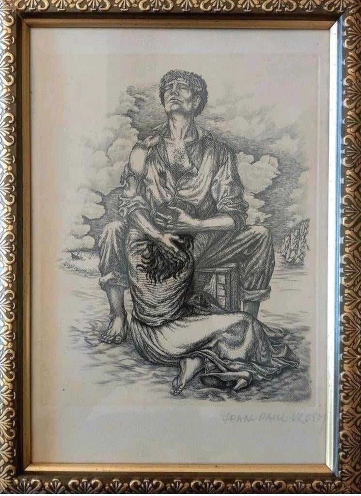 Jean Paul Vroom, Antiek en Kunst, Kunst | Etsen en Gravures, Ophalen of Verzenden