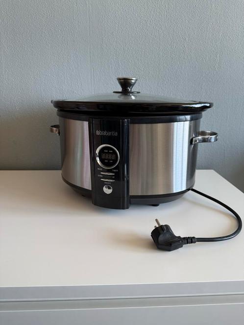 Brabantia Slowcooker BBEK1083, Huis en Inrichting, Keuken | Keukenbenodigdheden, Zo goed als nieuw, Ophalen