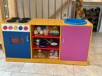 Kleurig Kinderkeukentje, Ophalen, Zo goed als nieuw, Hout