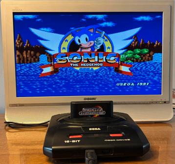 Kompleet Sega Mega Drive 2 setje beschikbaar voor biedingen