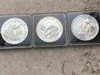 3 zilveren somalische olifanten 2009,2010,2011, Ophalen of Verzenden, Overige landen