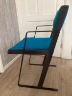 4 Castelijn design stoelen Dick Spierenburg 1978, Huis en Inrichting, Ophalen, Strak, Blauw, Zo goed als nieuw