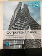 Corporate Finance Pearson, Ophalen of Verzenden, Zo goed als nieuw, Overige onderwerpen