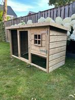 Konijnen hok / kippen hok / knaagdieren hok, Dieren en Toebehoren, Knaagdieren en Konijnen | Hokken en Kooien, Ophalen, 110 cm of meer