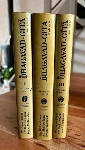 De Bhagavad-Gita zoals ze is - drie delen  beschikbaar voor biedingen