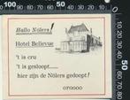 Sticker: Hotel Bellevue - Hallo Nolers, Verzamelen, Ophalen of Verzenden, Zo goed als nieuw, Bedrijf of Vereniging