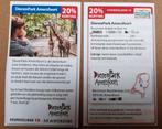 DierenPark Amersfoort 20% korting p.p, Tickets en Kaartjes, Recreatie | Dierentuinen