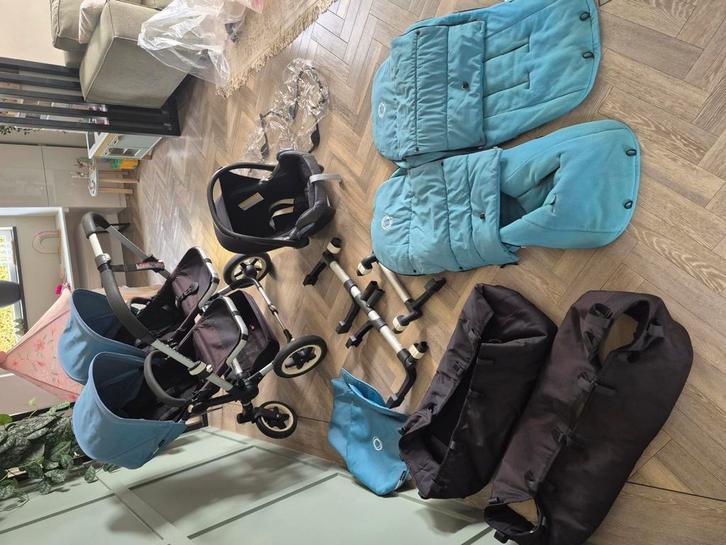 bugaboo Donkey tweelingwagen bieden vanaf 300 euro, Kinderen en Baby's, Kinderwagens en Combinaties, Gebruikt, Combiwagen, Bugaboo