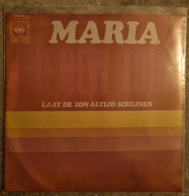 The New Four - Maria, Cd's en Dvd's, Vinyl | Nederlandstalig, Gebruikt, Levenslied of Smartlap, Overige formaten, Ophalen of Verzenden