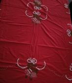 Vintage kersttafellaken handgeborduurd, Ophalen of Verzenden, Zo goed als nieuw