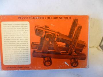 Houten modelbouw Middeleeuws kanon Aeropiccola Italië nr2006 beschikbaar voor biedingen