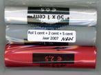 Rollen 1-2 en 5 cent, Postzegels en Munten, Munten | Nederland, Ophalen of Verzenden, Koningin Beatrix