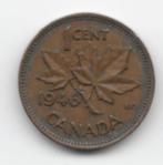 Canada 1 cent 1946 KM# 32, Verzenden, Noord-Amerika, Losse munt