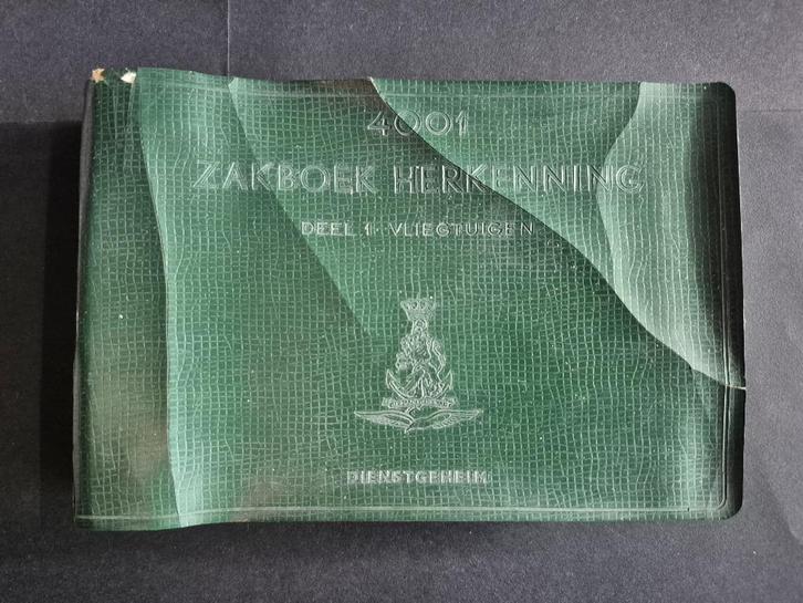 Zakboekje Herkenning Deel 1 vliegtuigen jaren 50 (BK514), Verzamelen, Luchtvaart en Vliegtuigspotten, Gebruikt, Boek of Tijdschrift