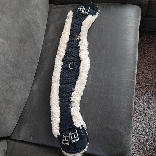 BR singel 80 cm (schapenvacht), Dieren en Toebehoren, Paarden en Pony's | Hoofdstellen en Tuigage, Zo goed als nieuw, Dressuur