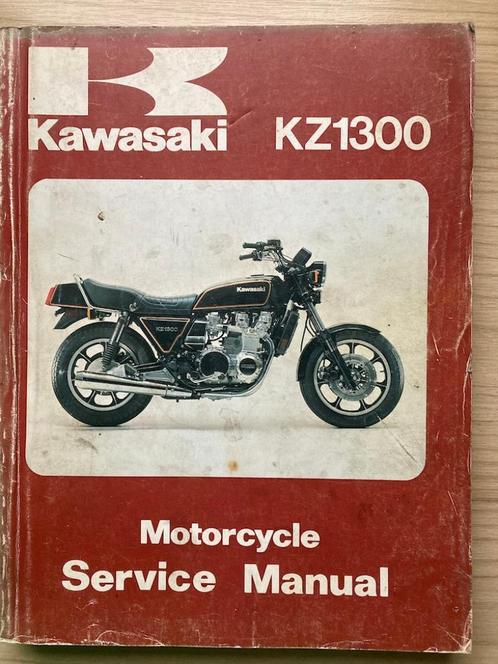 Kawasaki KZ1300 1979-1983 Service Manual, Motoren, Handleidingen en Instructieboekjes, Kawasaki, Ophalen of Verzenden