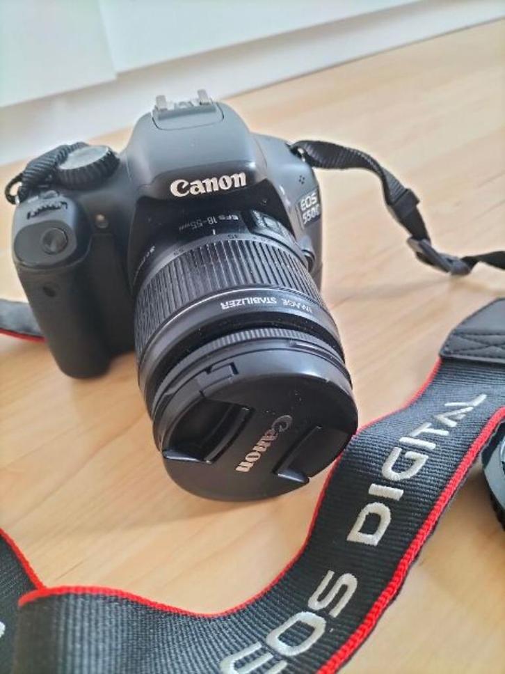 Canon 550D geweldige camera met EF-S 18-55 lens, Audio, Tv en Foto, Fotocamera's Digitaal, Canon, Ophalen