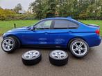 18 inch BMW 3-serie F30 velgen + winterbanden breedset, Ophalen, 18 inch, Gebruikt, Banden en Velgen